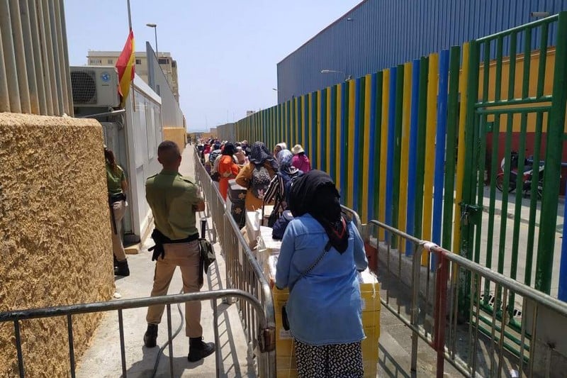 جمعية تطالب بتسهيل عودة عمال سبتة