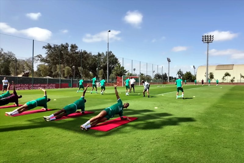 “الأسود” يلتحقون بمعسكر المعمورة “الأسود” يلتحقون بمعسكر المعمورة