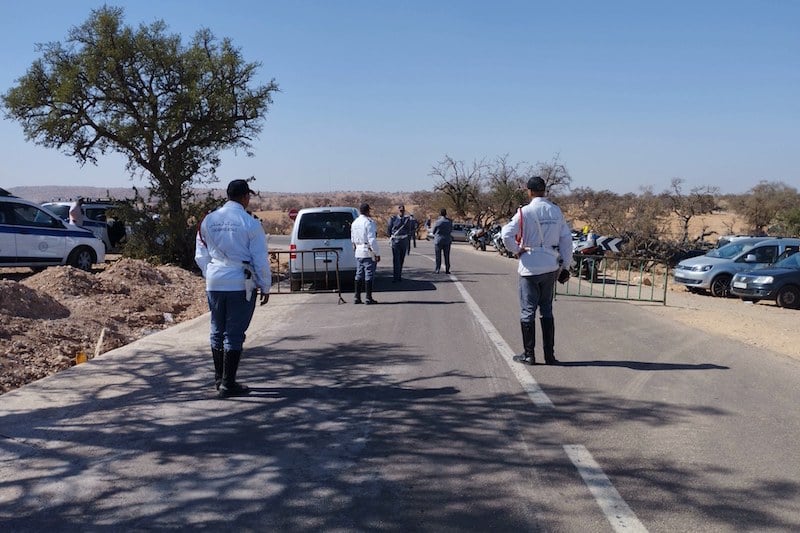 الدرك يحجز مخدرات و”معسلا” باشتوكة‬