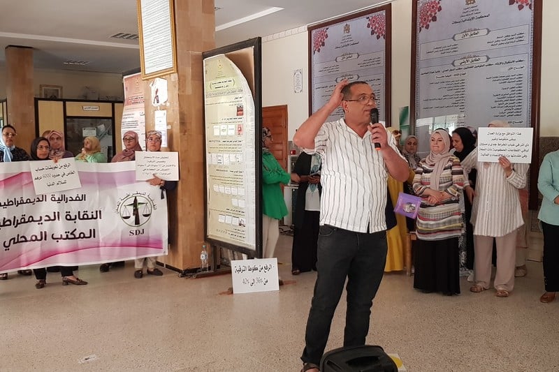 كتّاب الضبط يتوصلون بدعوة للحوار