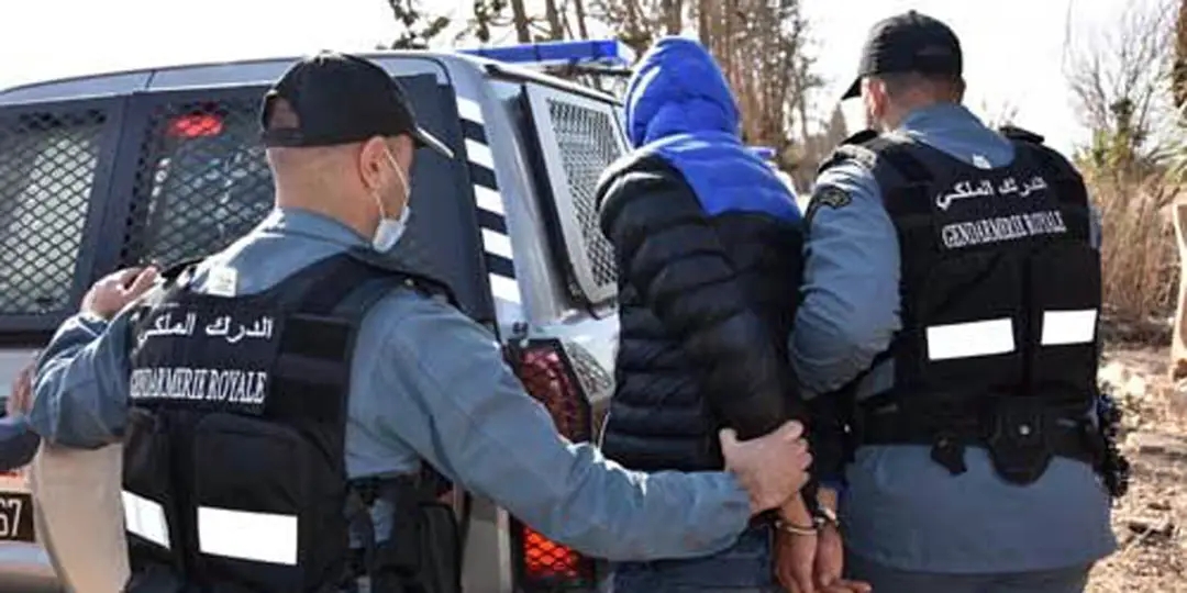 الدرك الملكي بالجديدة يلقي القبض على شخصين قاما بالتبليغ عن عملية سطو مفبركة