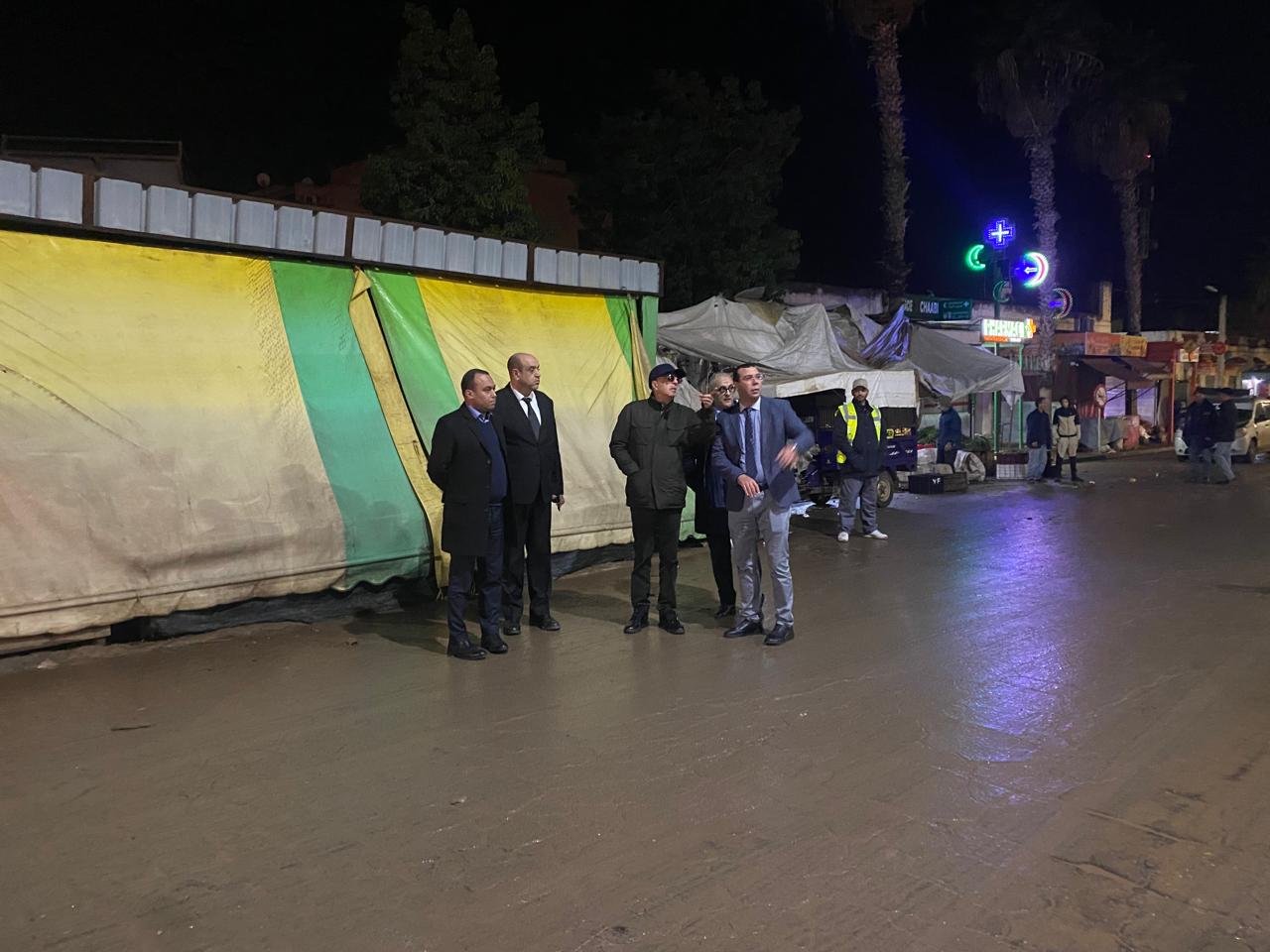 عامل إقليم برشيد في زيارة ليلية تفقدية لمدينة الكارة عامل إقليم برشيد في زيارة ليلية تفقدية لمدينة الكارة