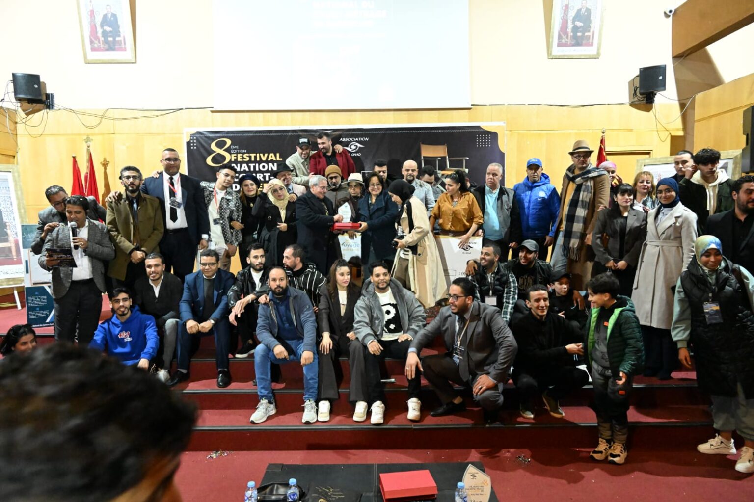 اختتام فعاليات الدورة الثامنة للمهرجان الوطني للفيلم القصير برشيد