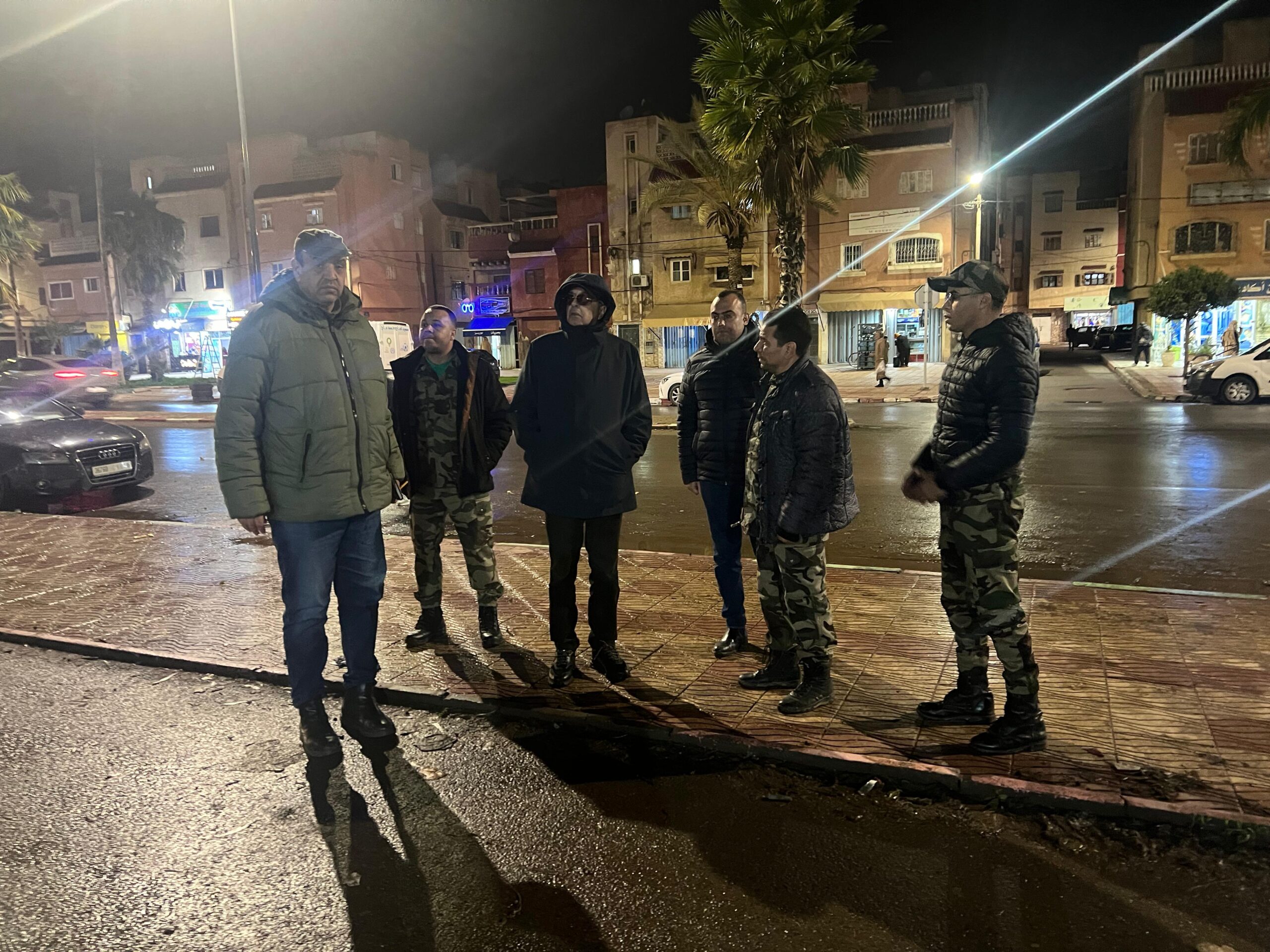 عامل إقليم برشيد في جولة ميدانية مسائية بمدينة الدروة لتتبع لجنة اليقظة