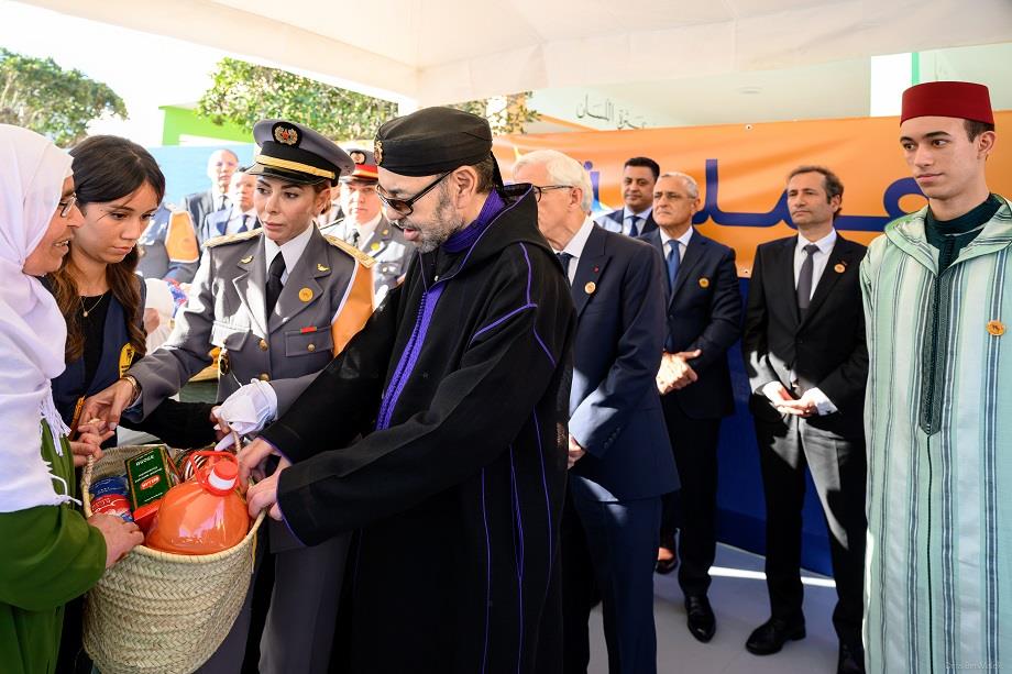 جلالة الملك يعطي بسلا انطلاقة العملية الوطنية “رمضان 1447” التي سيستفيد منها أزيد من 4,3 ملايين شخص جلالة الملك يعطي بسلا انطلاقة العملية الوطنية “رمضان 1447” التي سيستفيد منها أزيد من 4,3 ملايين شخص